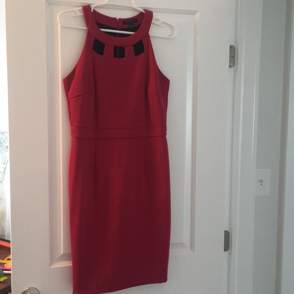 Magenta Banana Republic Dress